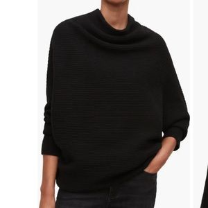 AllSaints Ridley Wool-Cashmere Blend Sweater. size Medium